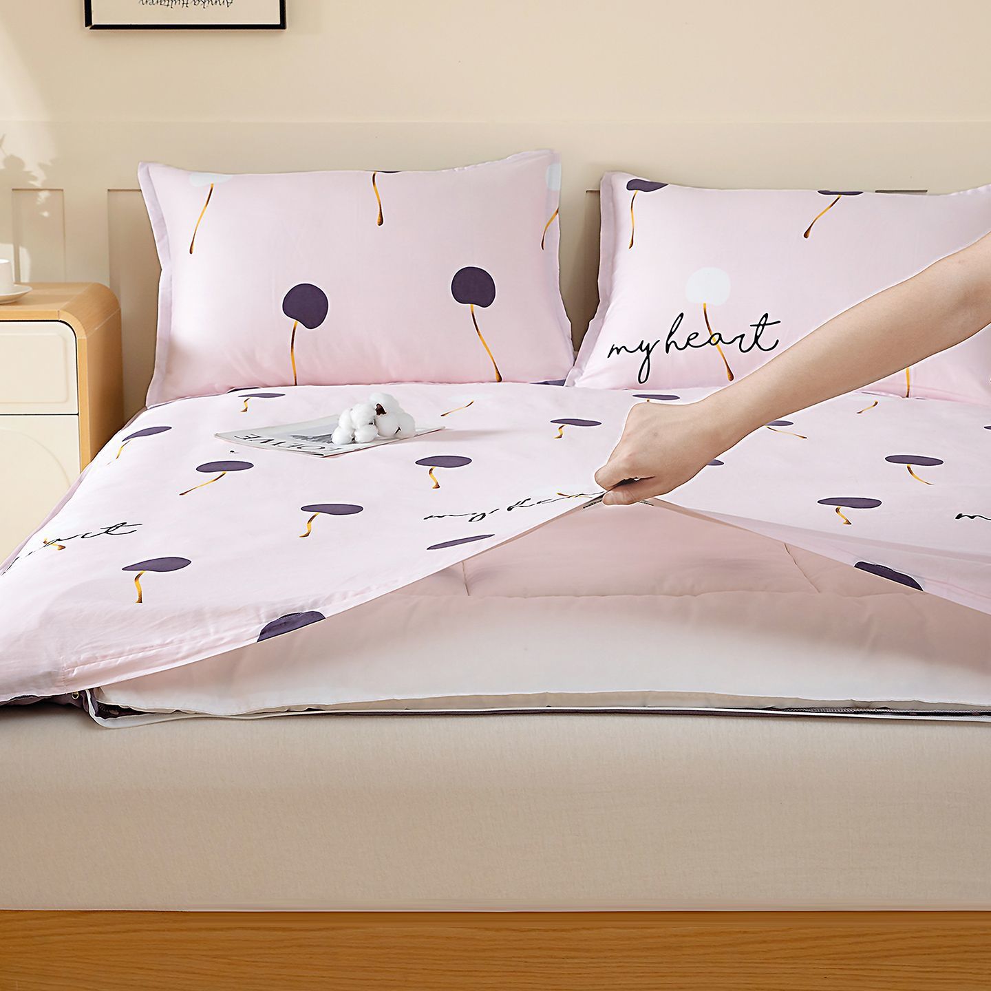 Colchón de algodón de algodón colchón de algodón dormitorio de estudiantes colchón único colchón colchón nuevo tipo