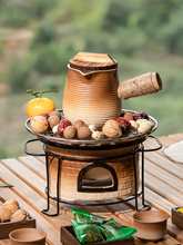 冬天围炉煮茶烤火炉套装器具全套2025新款炭火炉用烤奶罐罐茶壶