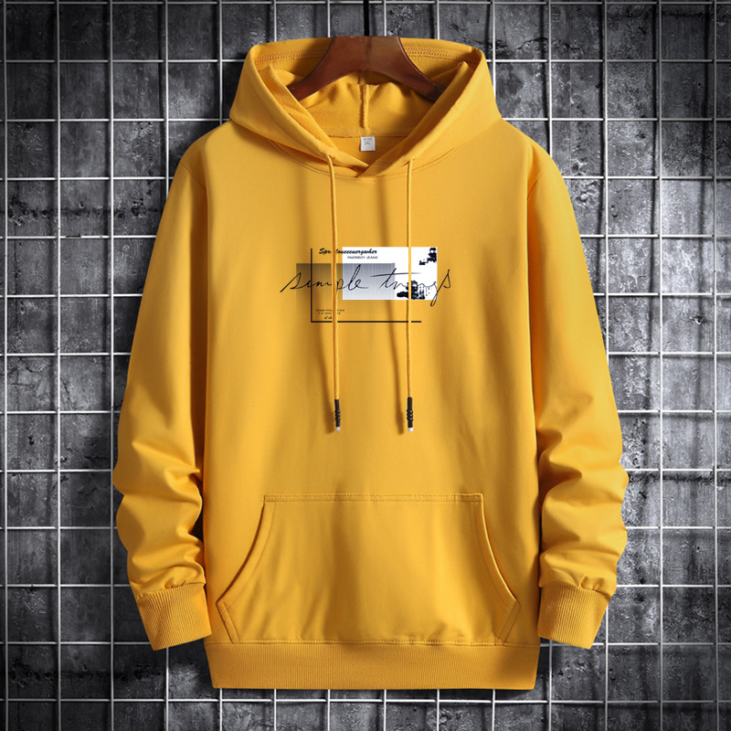 Suéter con capucha de los hombres 2023 otoño nuevo estilo coreano estudiante moda ins Suelta todo partido con capucha capa superior
