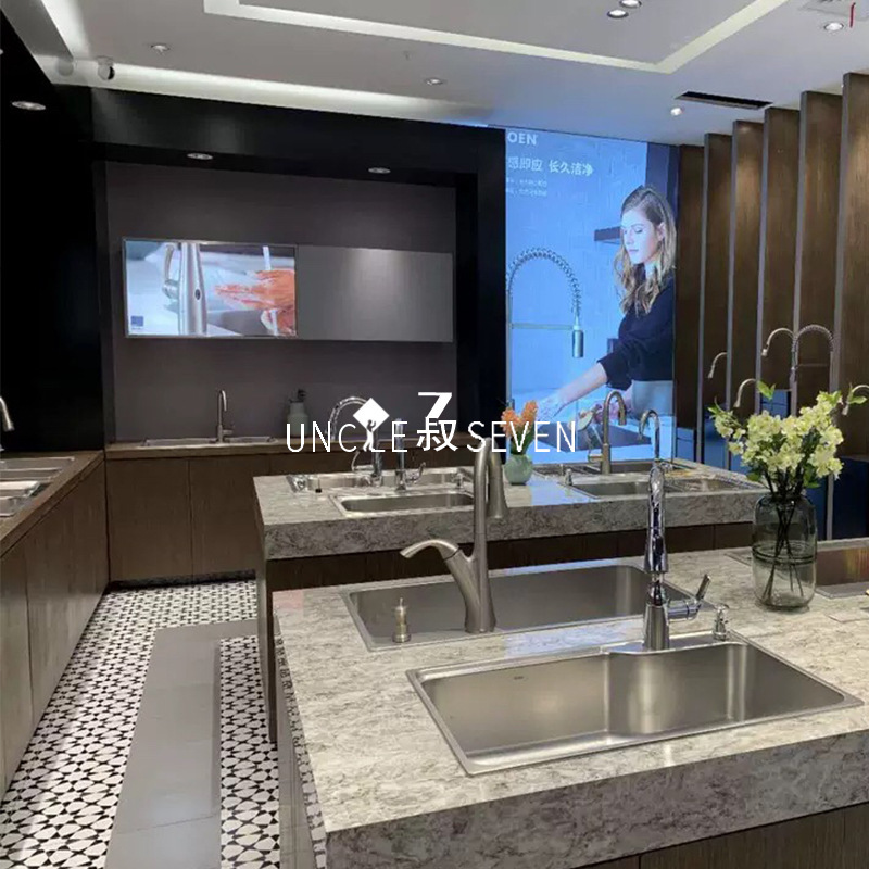 Moer specialty store black and white tiles 300 bathroom tiles balcony wall tiles kitchen bathroom toilet floor tiles