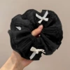 Чёрный (кружевной бант)