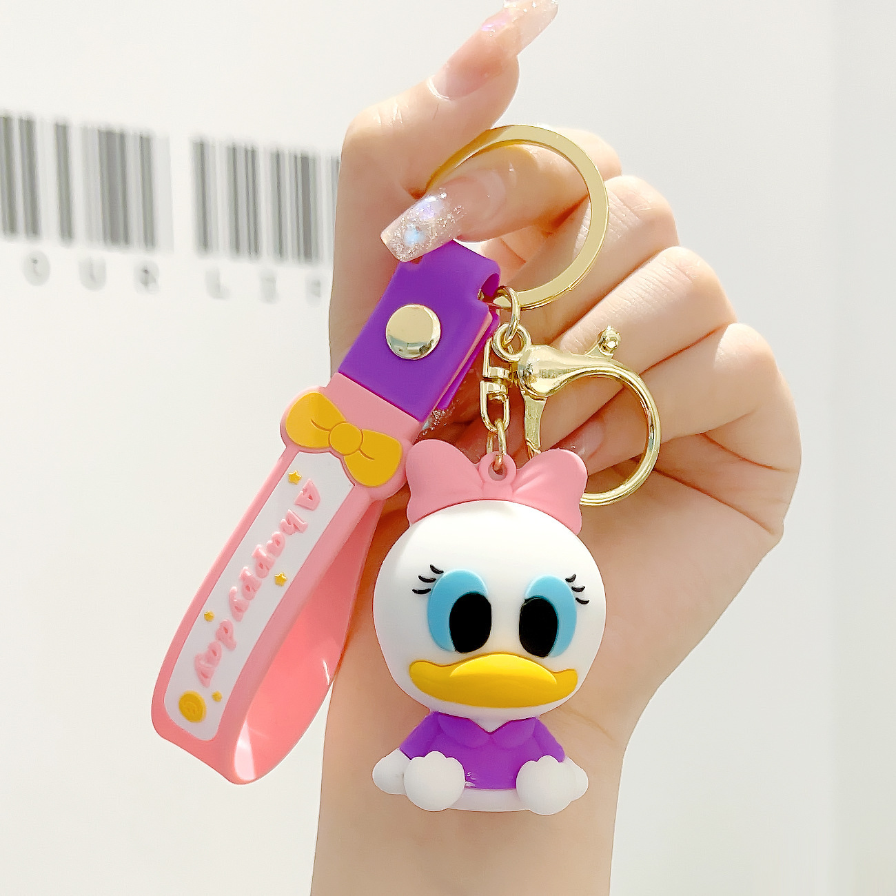 Venta directa de fábrica llavero colgante pequeño muñeca tridimensional llavero de coche mochila escolar colgante puesto al por mayor productos pequeños