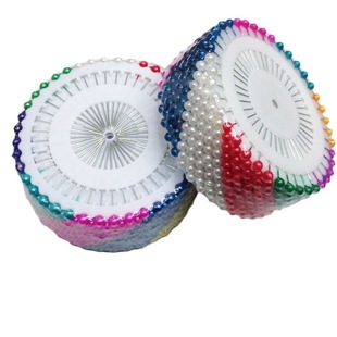 Large Disc Bead Needle, Large Head Pearl Bead Needle, Fixed Jewelry Accessory Positioning Pearl Needle, Colorful Bead Needle