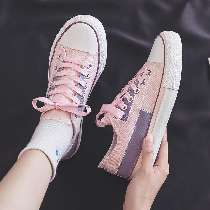 Zapatos de lona de mendigo de alta calidad para mujer, zapatillas versátiles para estudiantes de estilo retro de Hong Kong, Harajuku ulzzang, novedad de 2024