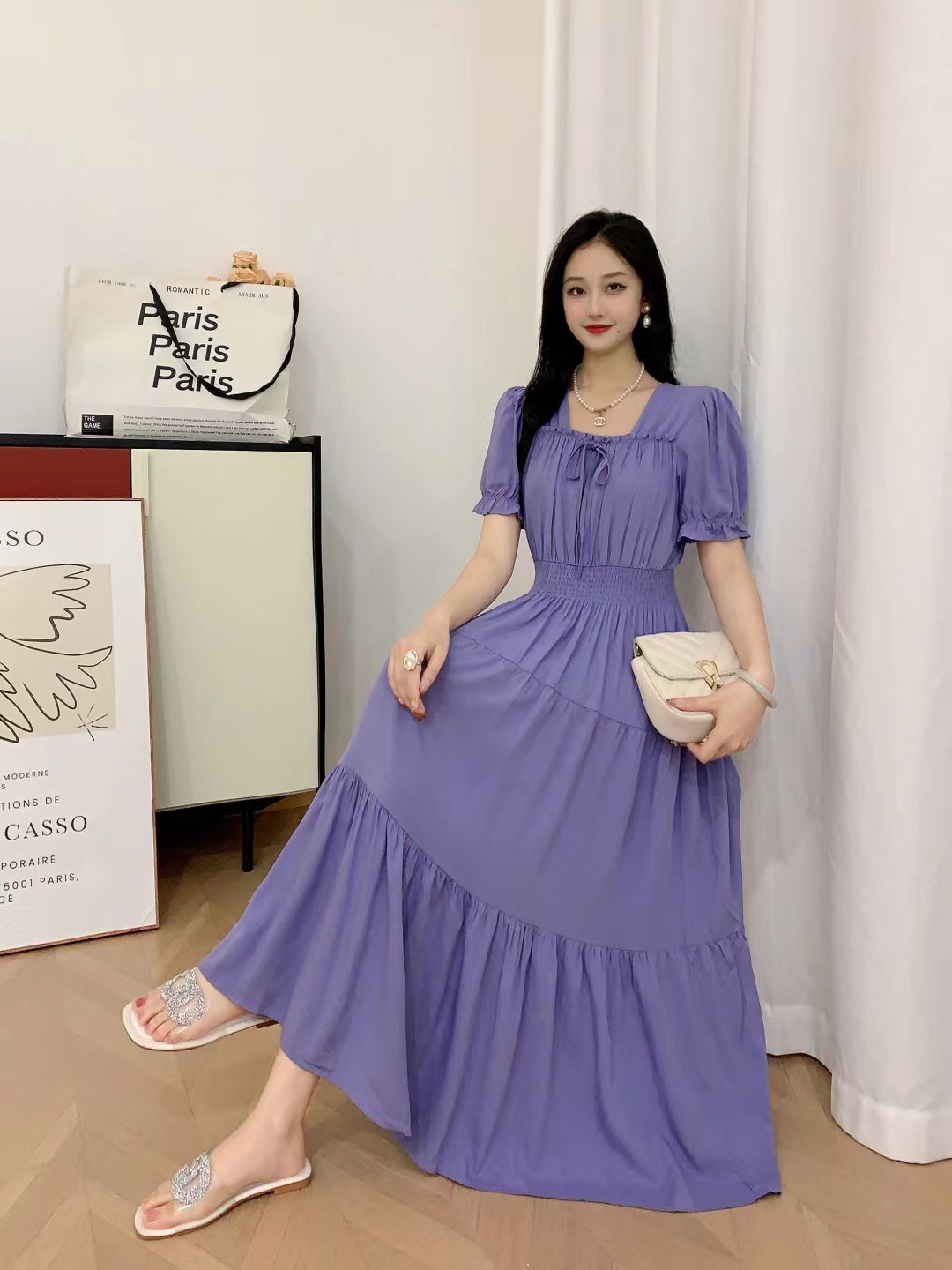 보라색과 파란색