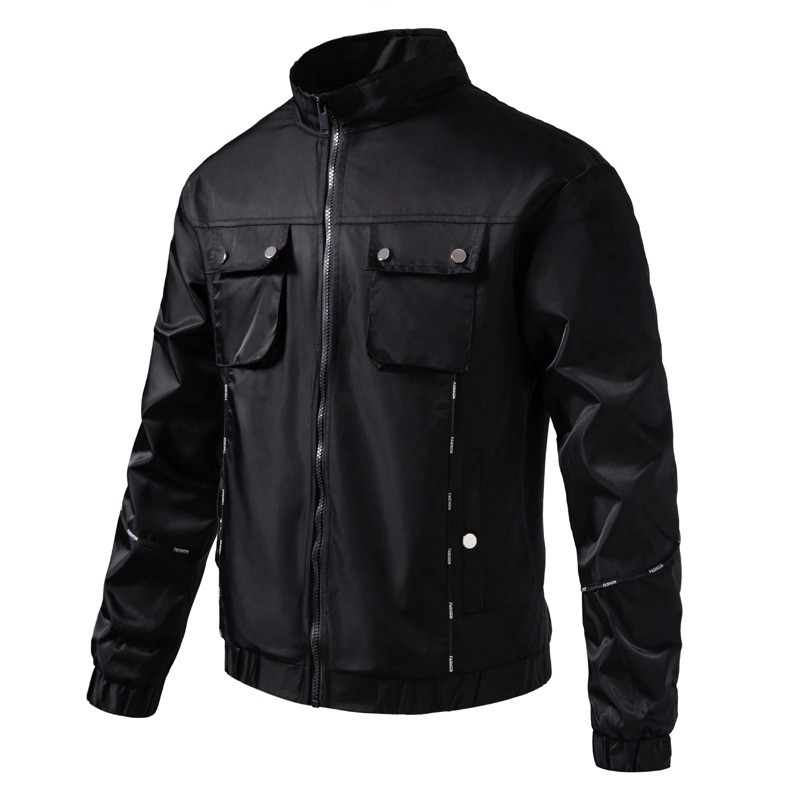 Waterproof Flight Windbreaker, Autumn Winter Coat, Motorcycle Jacket, Outdoor Jacket_voghion.com