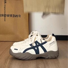 厚底阿甘德训鞋女款2025新款秋季百搭复古休闲运动鞋软底老爹鞋子