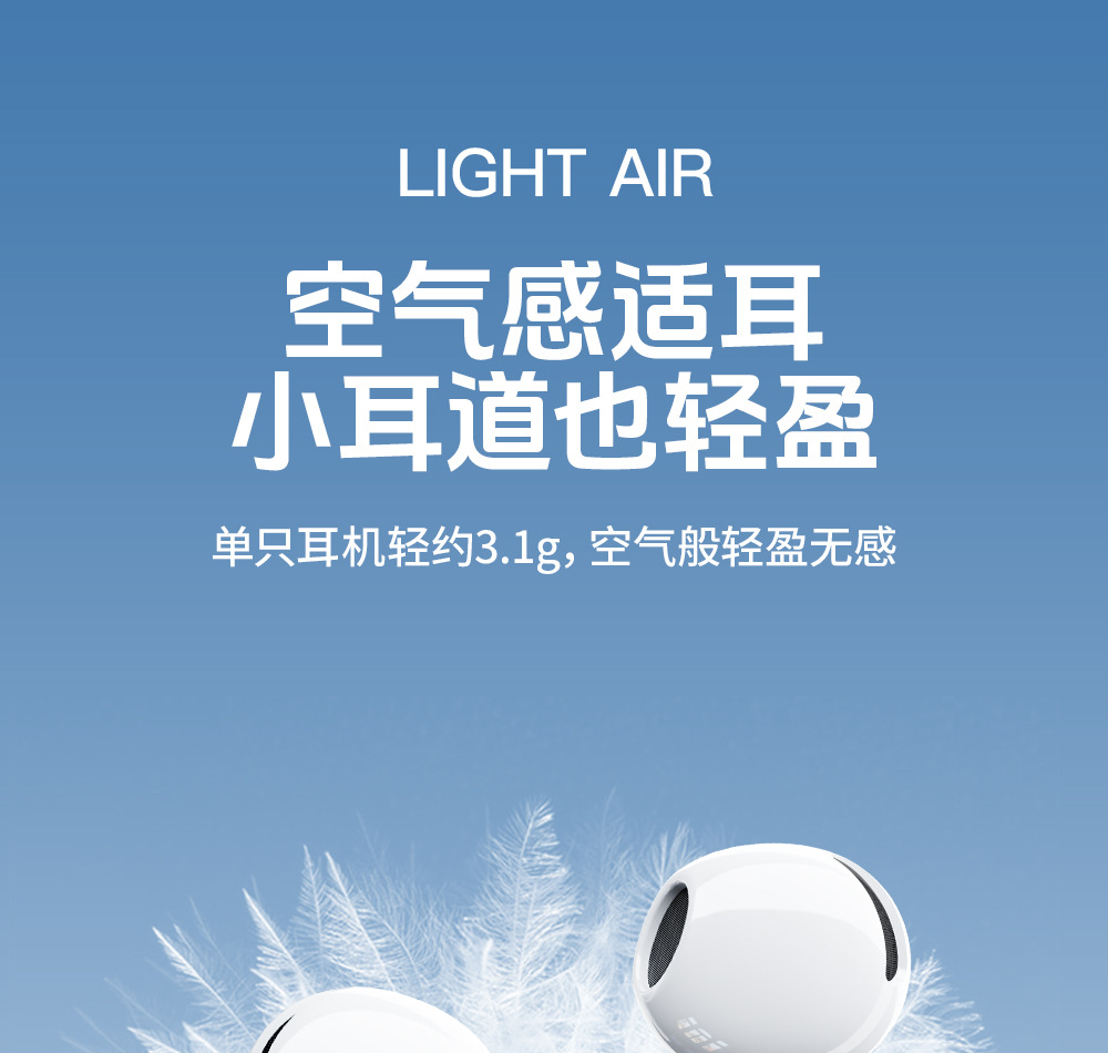 Factory wholesale high-quality Bluetooth headphones 2024 new noise-cancelling Bluetooth headphones long-lasting sports Bluetooth headphones