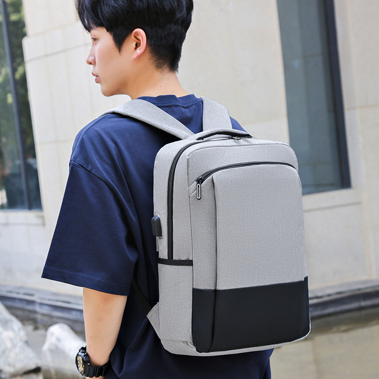Mochila para Laptop de Negocios de Tela de Oxford Transpirable e Impermeable para Viajes de Negocios image 3
