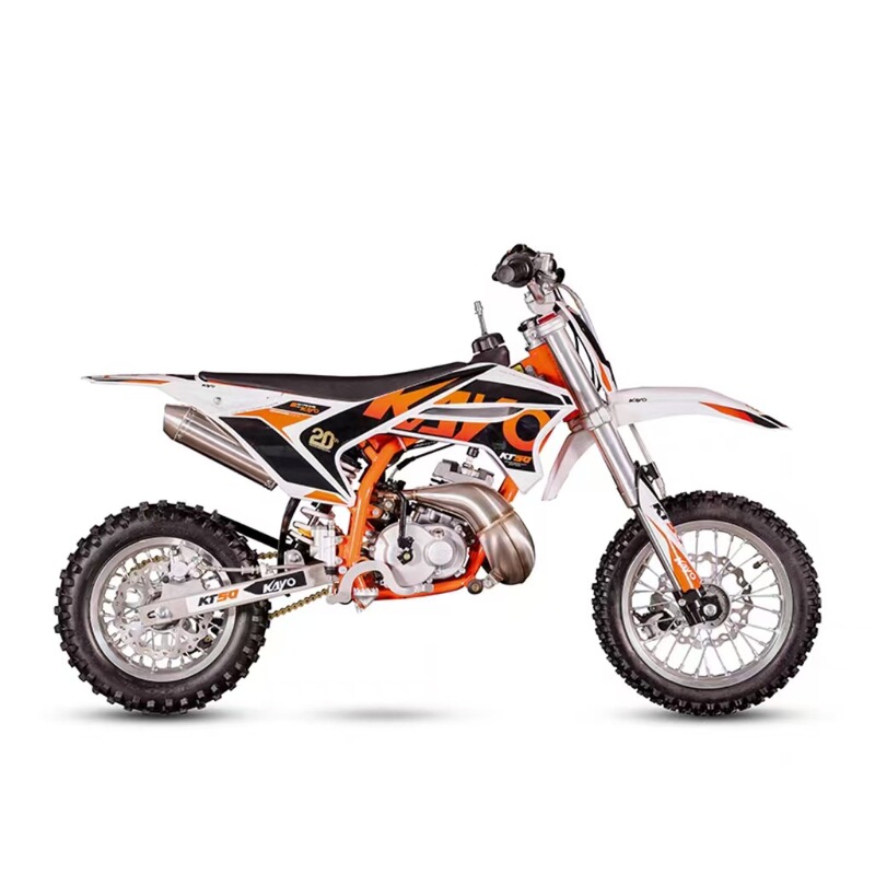 Kayo Huayang Racing Kt50 Children's and Youth Mountain Off-Road Trail Two-Wheel High-Speed Off-Road Motorcycle Non-On-Road Kayo Huayang Racing Kt50 Children's and Youth Mountain Off-Road Trail Two-Wheel High-Speed Off-Road Motorcycle Non-On-Road