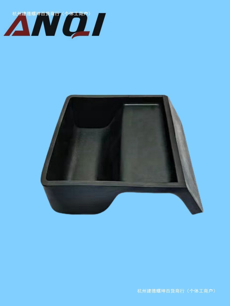 黑色橡胶脚套折叠式铁框仓库笼物流铁筐周转箱铁笼仓储笼通用脚垫