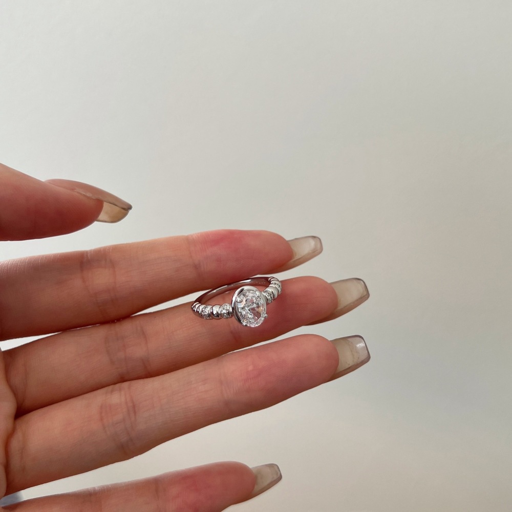 2g Weight Zircon Inlay Material Rings Classification 5, 9 Ring Size Holiday, Daily Occasion 925 Sterling Silver Material Geometric Pattern 2025 Spring and Summer Season Women's Gender Elegant, Simple Style Style 925 Sterling Silver Zircon Geometric Rings 925 Sterling Silver Rings 20
