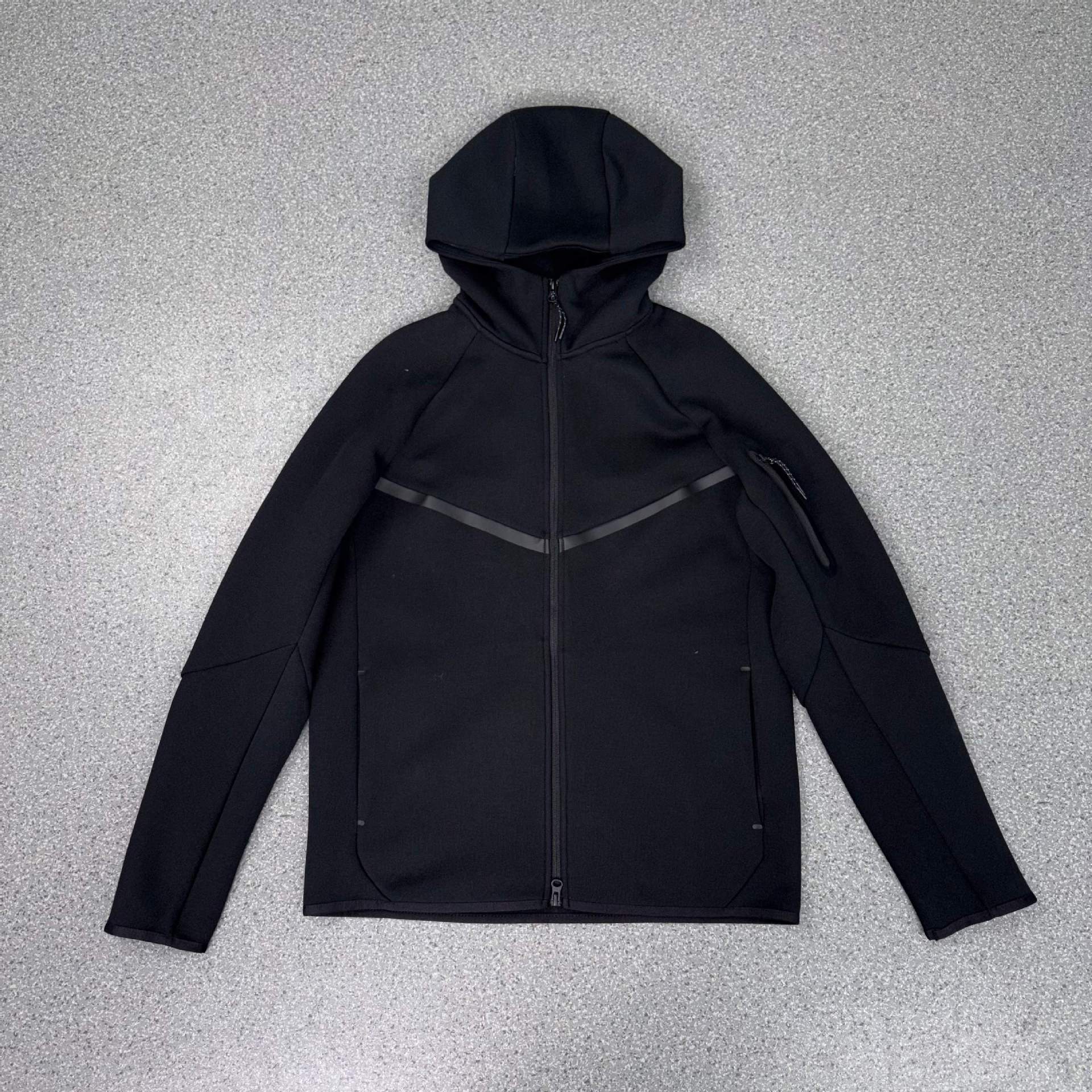 Nike Tech Fleece Windrunner Zip Sweater Hooded Black
