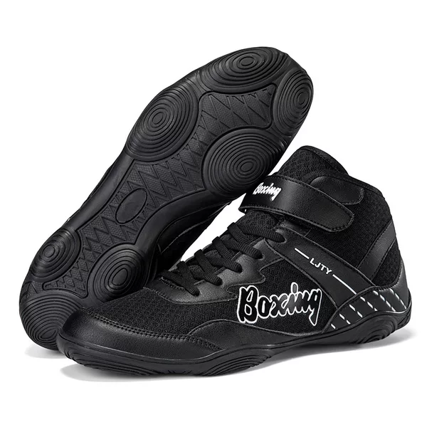 2026 New Amazon Men's and Women's Boxing, Wrestling, Fighting, Squat Shoes, Non-Slip, Wear-Resistant Sanda Training Shoes, Combat Shoes