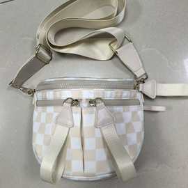 欧美跨境女士单肩包牛津布大容量贝壳包mini版轻便防水斜挎包运动