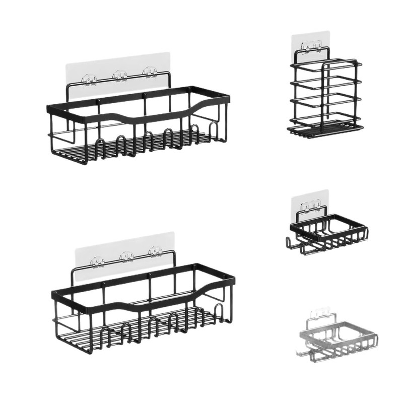 アマゾン浴室ラックトイレラック穴なし浴室歯ブラシラックシャワーラック収納新品|undefined