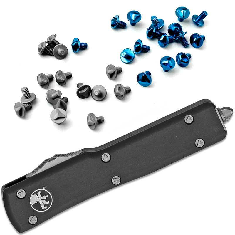 Винты ручки Microtech Винты ручки для микротехнологии из титанового сплава Винты UTX-70