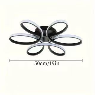 Transfronterizo Amazonas sala de estar lámpara de techo dormitorio lámpara de pasillo LED luz de atmósfera moderna simple lámpara Zhongshan al por mayor image 16