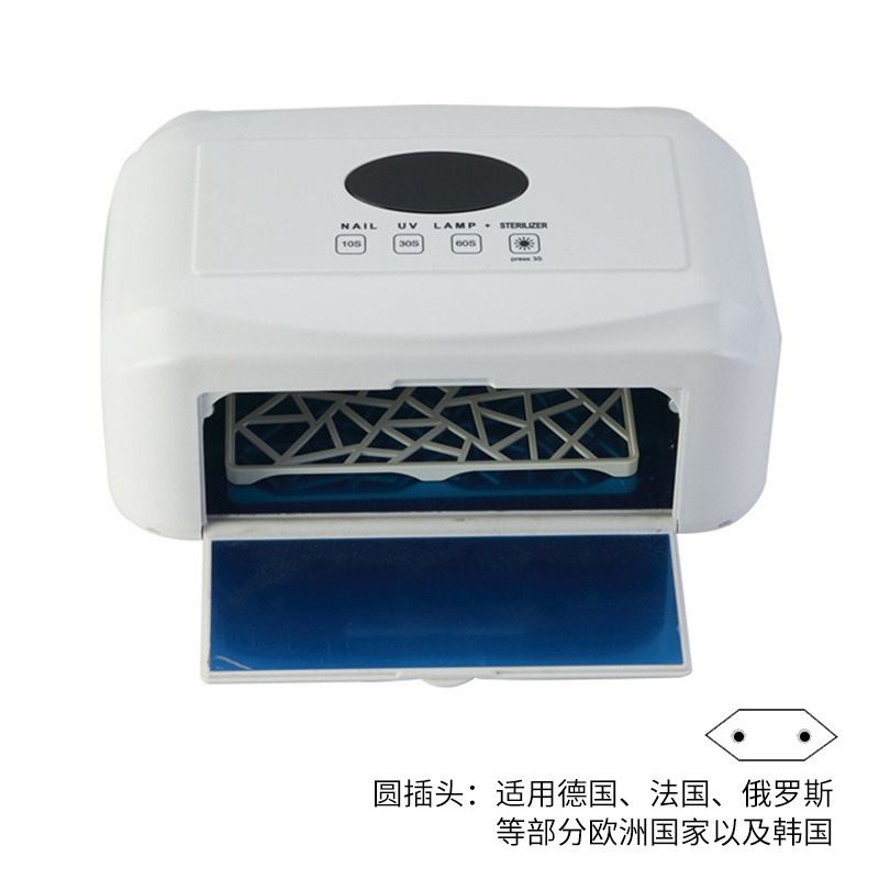 Lámpara de Uñas de 80W para Venta al por Mayor, Fuente de Luz Dual, Sensor Inteligente, Lámpara de Fototerapia, Secado Rápido de Gel, Máquina de Uñas