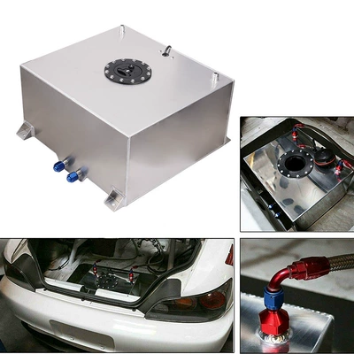 Fuel tank with Aluminum Alloy Foam Plastic