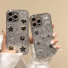 Epoxy resin, iphone15, silver phone case, 15promax