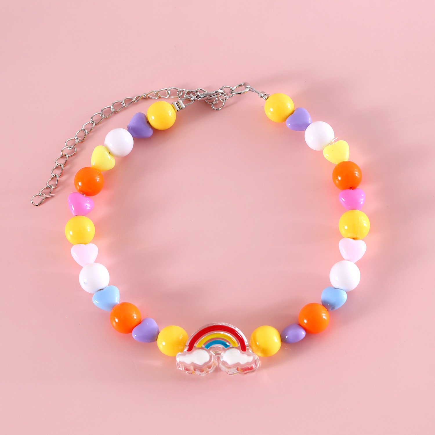 Collar Rainbow Beads