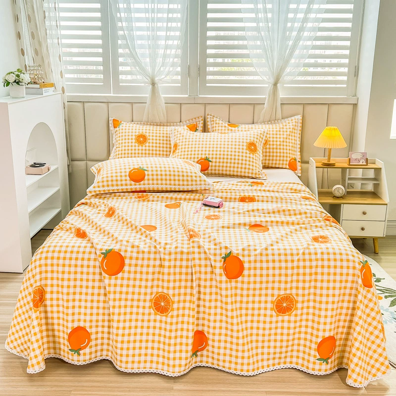 Summer mat, cotton set, sheet, 3 piece set, increased thickness
