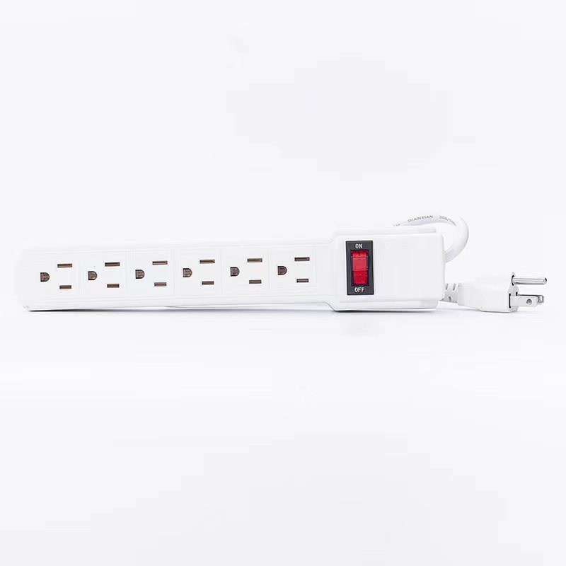 Cable eléctrico americano blanco del estándar los 0,5 M del Nacional C10