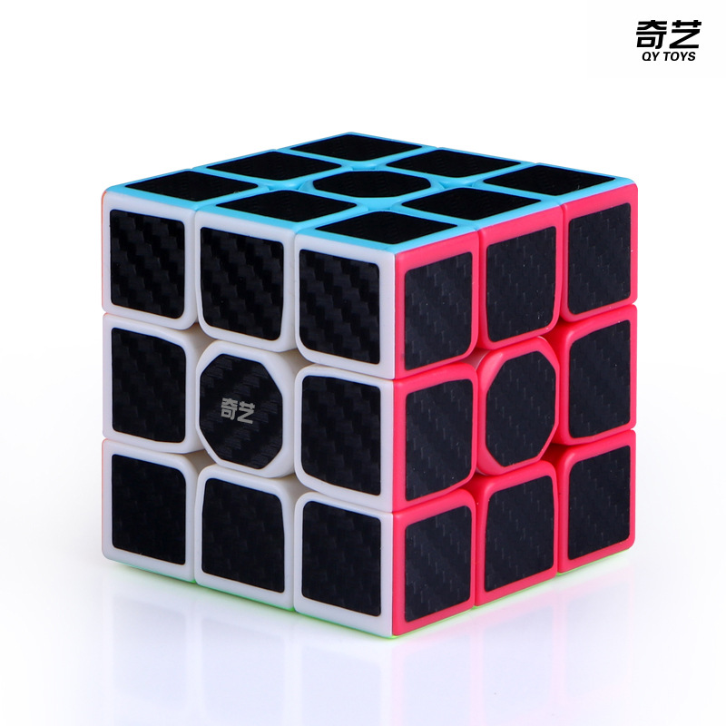 Fibra de carbono cubo Rubik juguetes educativos 2, 3, 3, 4, 4 en forma pirámide suave competencia Juego completo para principiantes