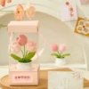【Princess Powder】3-head tulip bouquet ornament