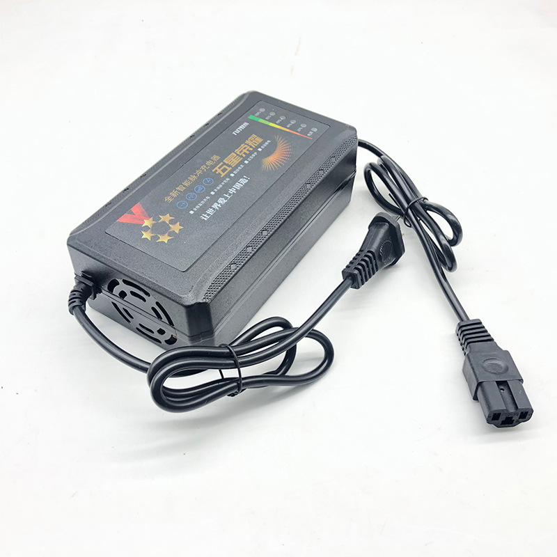 鉛酸電池充電器電気自動車60v充電器1個6灯表示電力量|undefined