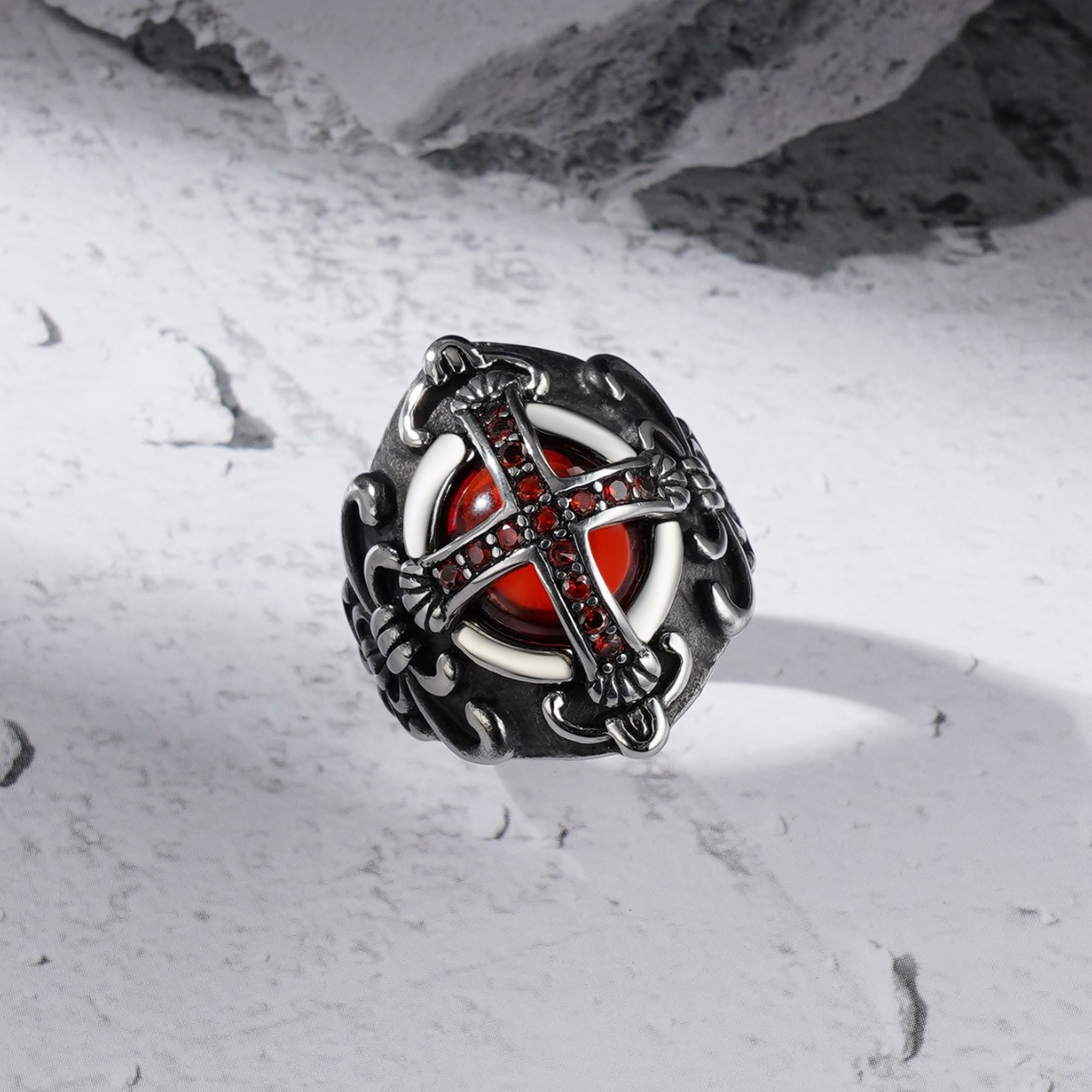 ŷ������ʽʮ�ּܽ�ָ �����챦ʯ��ʯ��ָ �Ѹֻʹ�ָ��SA240