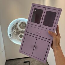 跨境新款可爱多样安全轻便玩具迷你桌面女孩可放小首饰小文件柜