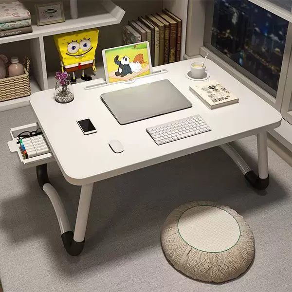 Bed Desk Student Computer Desk Dormitory Notebook Bed Small Table Foldableing Table Factory Direct Sales Bed Table