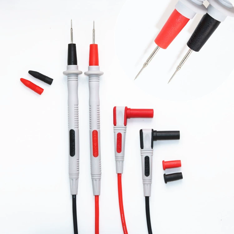 Специальная заостренная стальная игла тестовая ручка 1000V20A силиконовый провод плюс Жесткий Специальный заостренный наконечник тестовая ручка антифриз тестовая линия мультиметр тестовая ручка