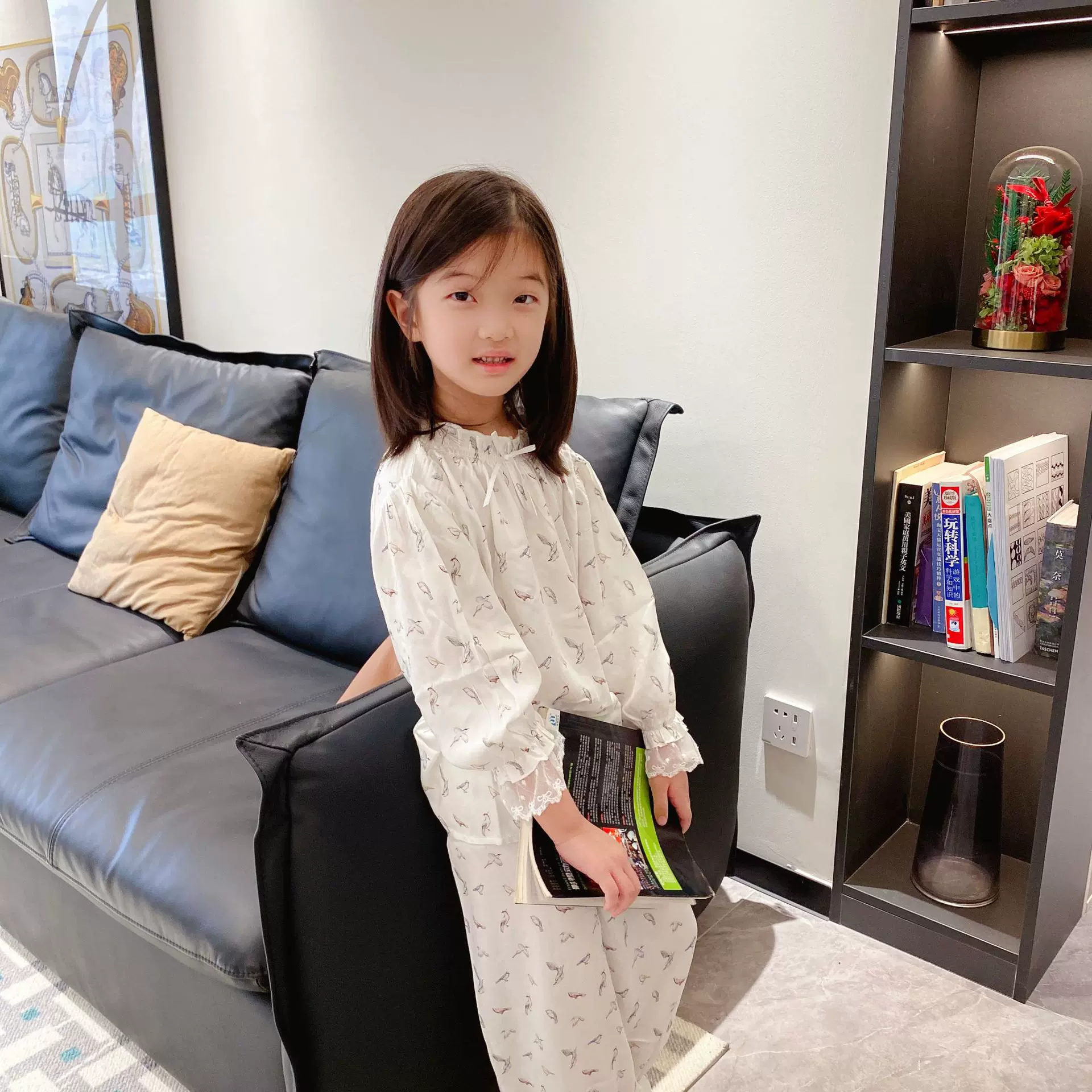 2025春夏新款童装家居服 儿童睡衣套装 女童居家服2件套