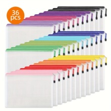 E 73835 Thickened A4 Zipper Pouch �Ӻ������ļ��� ŷ���羳