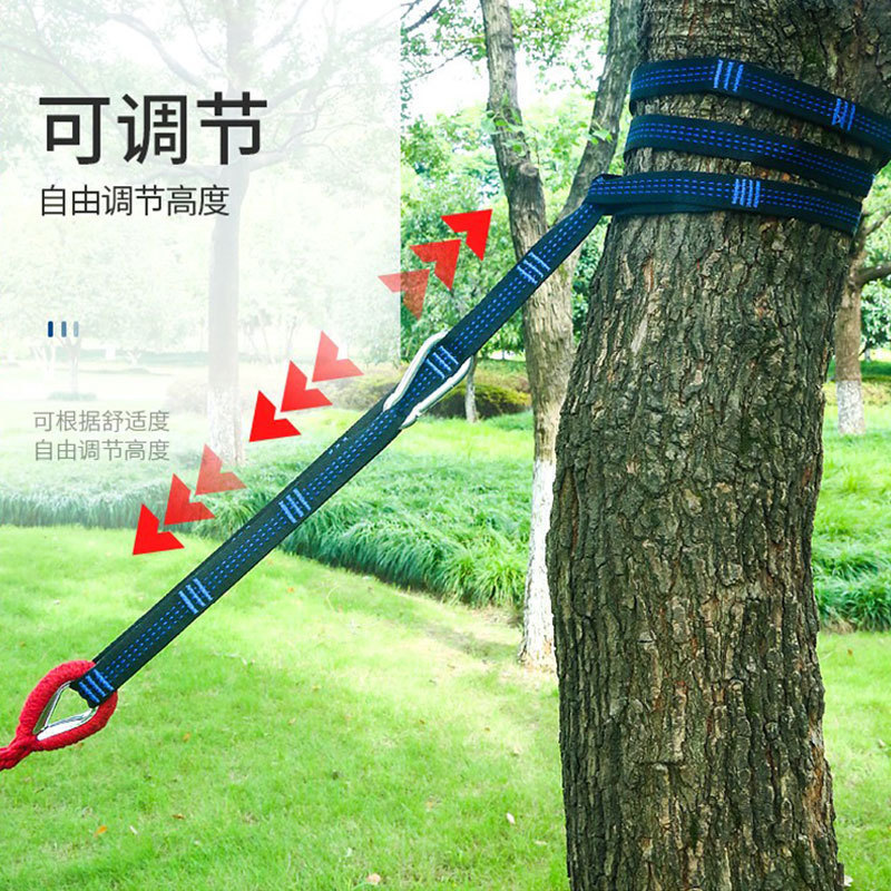Outdoor Hammock Straps Reinforced Polyester Tree Straps Tree Ropes 5 Rings Load-Bearing Knots Orange Rope Extension Straps in Stock Outdoor Hammock Straps Reinforced Polyester Tree Straps Tree Ropes 5 Rings Load-Bearing Knots Orange Rope Extension Straps in Stock
