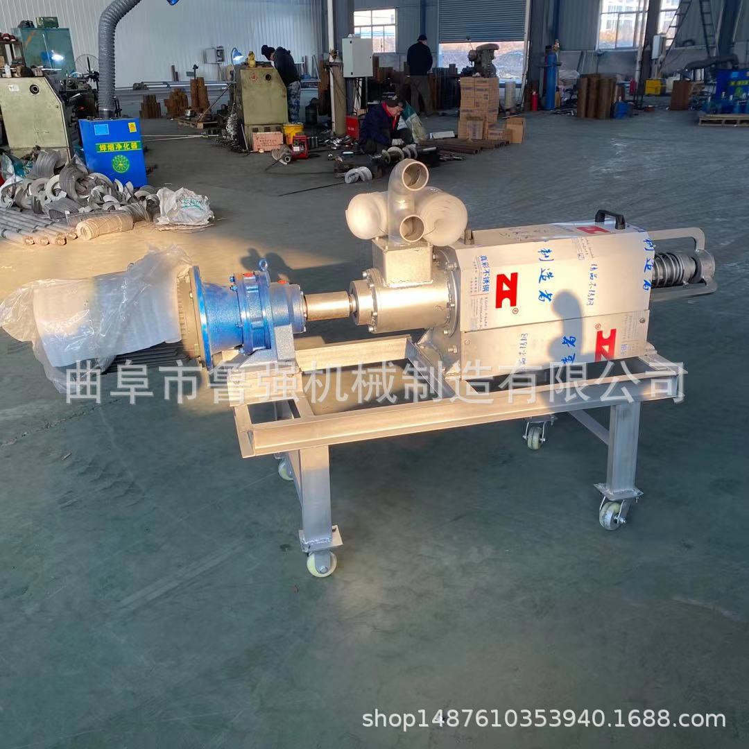滚筒式干湿分离机 猪场全自动固液分离脱水设备 猪粪脱水机批发