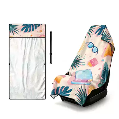 Universal seat cover: fiber outdoor beach and car - afht234-75x150
