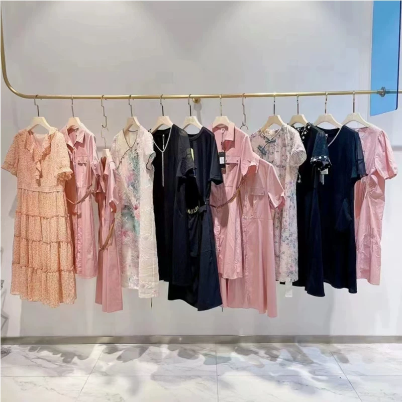 23 Xia Yihua Caifei наряд элегантное платье костюм маленькая рубашка бренд бренд скидки женская одежда в прямом эфире хвост оптом