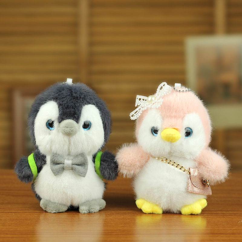 Cute 4 pulgadas agarrar muñeca juguete de peluche colgante oso conejo juguete de peluche muñeca regalo de boda image 15