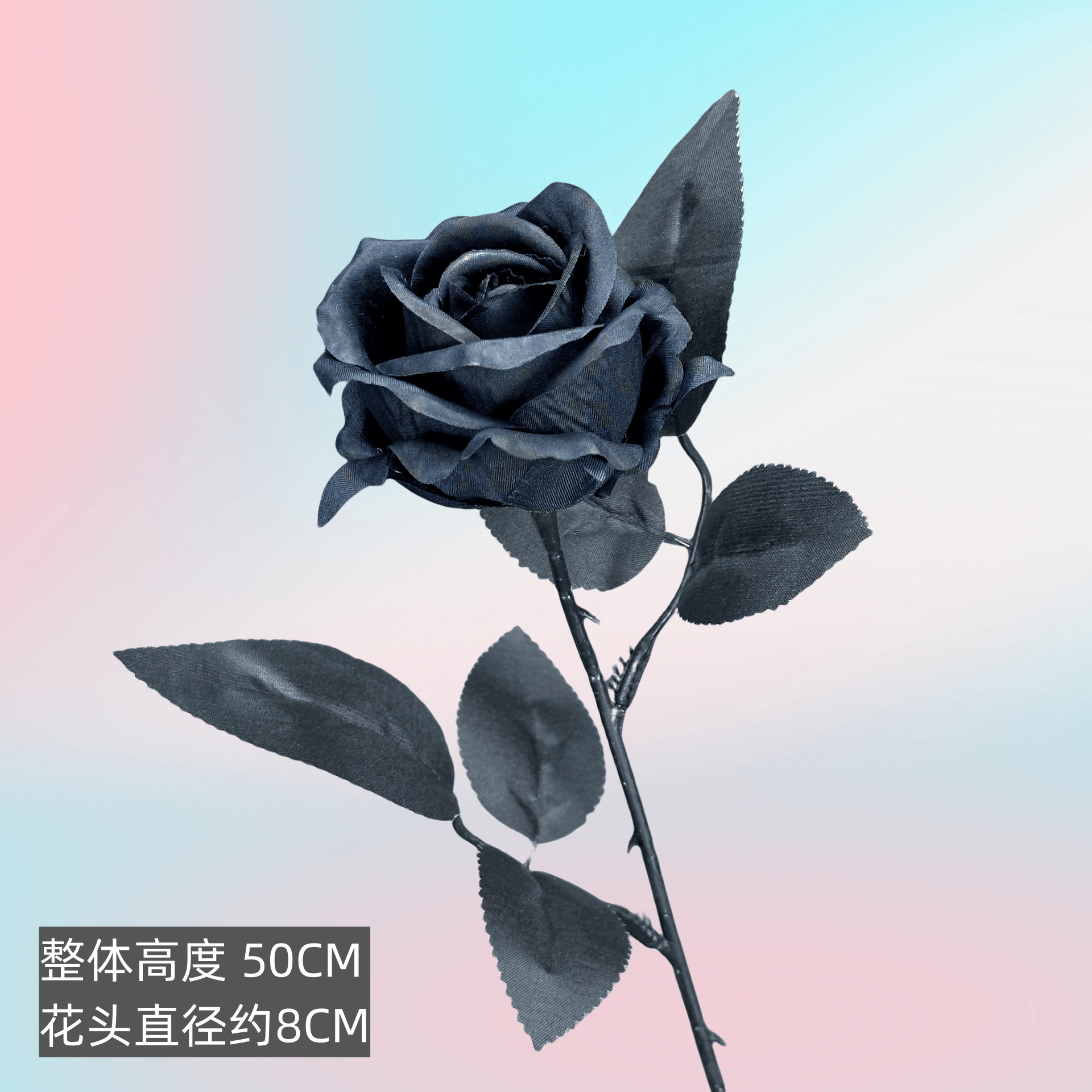 Flor de rosa simulada franela de una sola mano cascada de rosas flor simulada boda decoración del hogar decoración flor falsa al por mayor