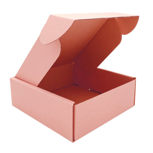 Solid color airplane box express box packaging box color lotus root pink blank printing logo wholesale internet celebrity creative