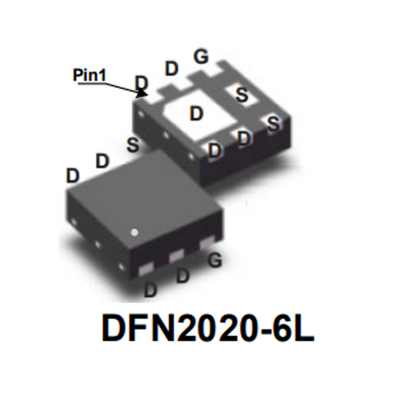 维安半导体 MOS场效应管 IGBT WMR12P02T1 DFN2*2-6L
