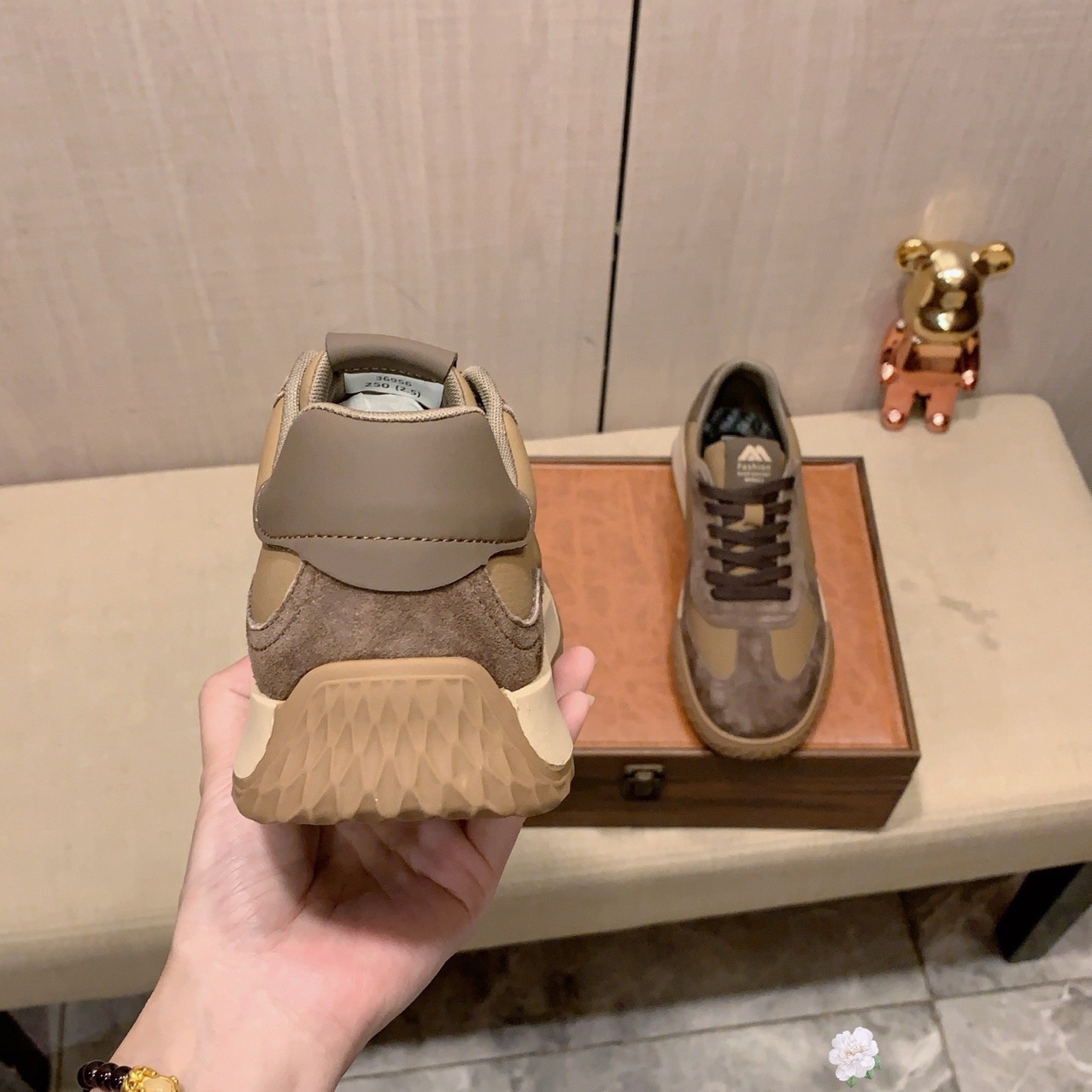 Baskets homme en cuir véritable chaussures décontractées plat_voghion.com