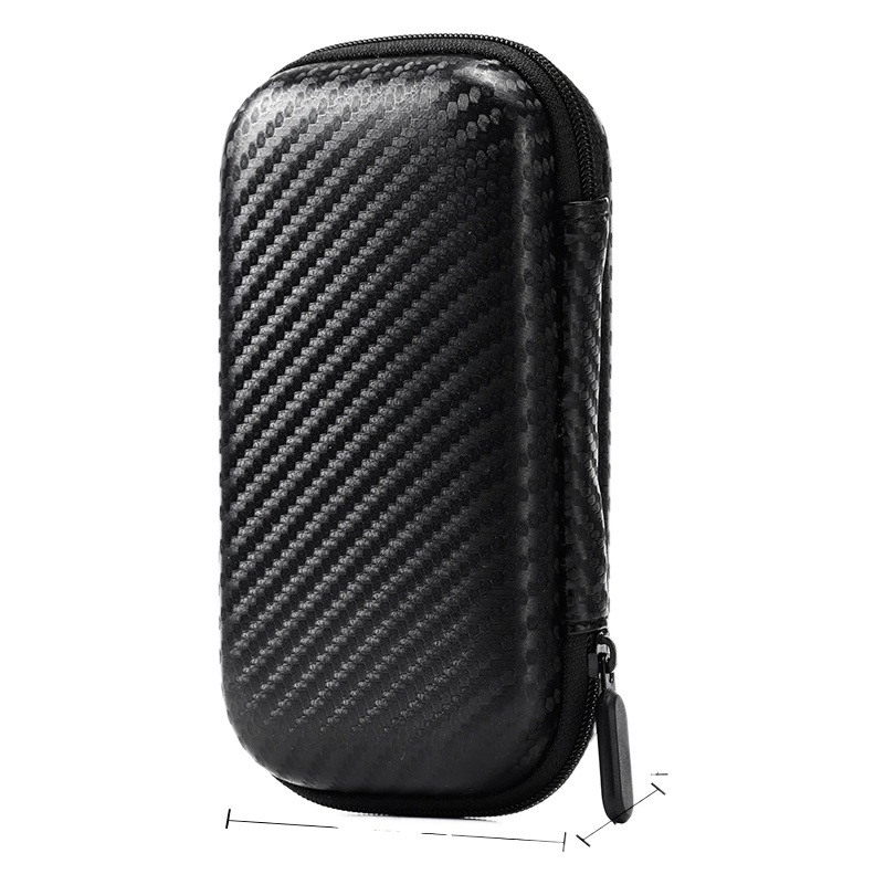 EVA portátil Bluetooth headset cremallera bolsa impermeable 3C bolsa de almacenamiento digital cargador cable de datos caja de almacenamiento image 1