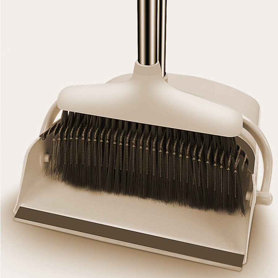 [Personalizado] Juego de escoba, recogedor combinado, cubo de plástico para el hogar, escoba, pala de basura de dos piezas, escoba