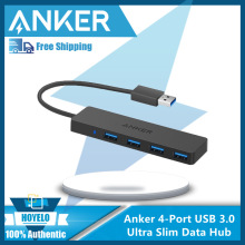 Anker安克USB3.0分线器高速HUB扩展坞集线器电脑笔记本网卡连接器