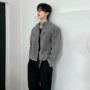 春季宽松立领水洗夹克